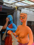 Preparation Of Halloween Festival In India. 