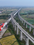 Nanchang-Jiujiang High-speed Railway Construction.