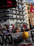 Demonstration In Naples Of Unemployed And Workers Against Ddl 1660.