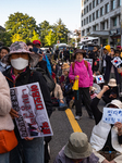 Protesters Demand Resignation Of Han Dong-hoon Over Alleged Rift With President Yoon