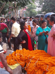 Flower Selling For Diwali