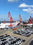 Lianyungang Port Vehicles.