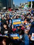 Democratic Party 300,000 People Rally To Demand Special Investigation Of First Lady Kim Keon-hee