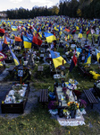 Funeral Ceremony For Vasyl Mykytyshyn And Yuriy Pronyuk In Lviv, Ukraine