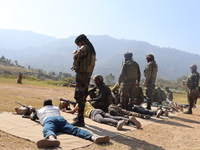 Indian Army Trains Village Defence Guards 