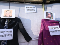 Rights Activists And Students A Symbolic Protest Against Fascism In Dhaka.