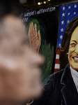 Indian Art Teacher Paints Portrait of Kamala Harris Ahead of 2024 US Elections in Mumbai