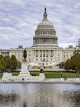 US Capitol And Security Fence Ahead US Presidential Election