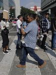 Americans And People Living In Mexico Flock To The US Embassy In Mexico City For The US Elections 