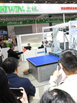 Omron Booth at 7TH CIIE in Shanghai.