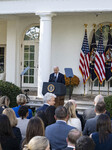  President Joe Biden Addressed The Nation For The Rose Garden 