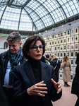 Culture Minister Rachida Dati At Paris Photo