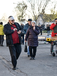 Aftermath of November 7 Russian guided bomb strike in Zaporizhzhia.