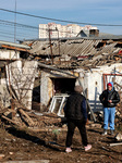 Aftermath of overnight Russian drone attack in Odesa.