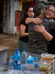 Volunteers Deliver Food In Benetússer