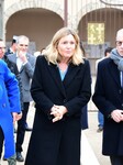 Mrs. Yael Braun Pivet Visit The Market Of Neuville Sur Saone