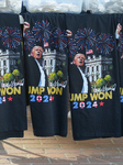 "Trump Won" T-shirts Now On Sale With Street Vendors Outside The White House