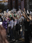 Protests On Project 2025 Out Side The Heritage Foundation 