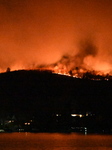 Wildfire Seen In West Milford New Jersey