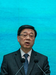 Hong Kong Chief Executive Before Exco Meeting