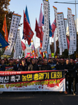 Hundreds Of Farmers Rally In Yeouido Demanding Agricultural Reform