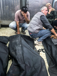 Funeral For Victims Of Israeli Airstrike in Gaza, Palestine