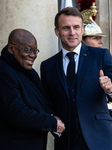 Macron Welcomed President Of Ghana Akufo-Addo