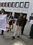 Members Of The Palestinian Community In Mexico City And Activists Demand That Claudia Sheinbaum, President Of Mexico, Break Relations With Israel