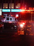 FDNY Responds To Commercial High Rise Fire In Manhattan New York City