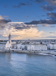 Drone View Of Trani Cathedral From The Sea