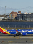 Southwest Airlines Boeing 737 Aircraft In LaGuardia Airport