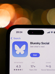 Bluesky Social App Photo Illustrations