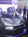 First AI-powered Supercar ROBO X at the Guangzhou Auto Show.