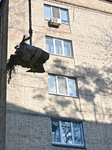 Aftermath of massive Russian missile and drone attack in Kyiv,