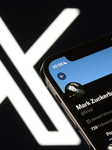 Mark Zuckerberg's Personal Account On X Displayed On IPhone