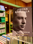 Jordan Bardella's First Book 'Ce Que Je Cherche' Displayed in Paris Bookshop Ahead of Release