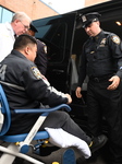 7-year NYPD Officer Rich Wong Released From Jamaica Hospital In Jamaica Queens New York