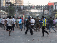 Clash Between Dhaka College And City College In Dhaka