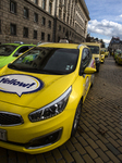 Protests Of Taxi Drivers In Sofia.