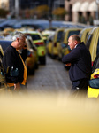 Taxi Drivers Protest In Sofia, Bulgaria