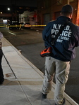 NYPD Crime Scene Investigates Fatal Stabbing Of A 32-year-old Man In The Tompkinsville Neighborhood Of Staten Island New York