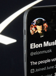 Elon Musk’s X Profile And SpaceX Official Page Highlighted On IPhone