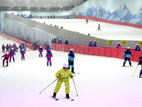 Tourism Resort Ski Center in Handan.