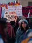 Women In Rome Gather Ahead International Day For Elimination Of Violence Against Women