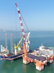 Offshore Energy Island Construction in Yantai.