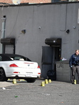 Crime Scene Unit Investigates Death Of 35-year-old Man In Shooting In Far Rockaway, Queens, New York