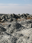 Austere Landscape Of Mud Volcano In Azerbaijan