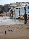 Heavy Rains Flood Tents In Gaza