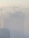 Fog over Kyiv.