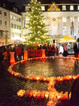 Demo And Candle Light Event For International Women's Day In Bonn